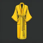 golden yellow robe image